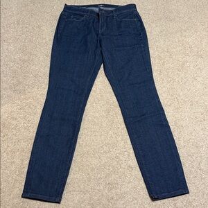 ALMOST NEW Loft Outlet Women's Dark Blue Modern Skinny Jeans